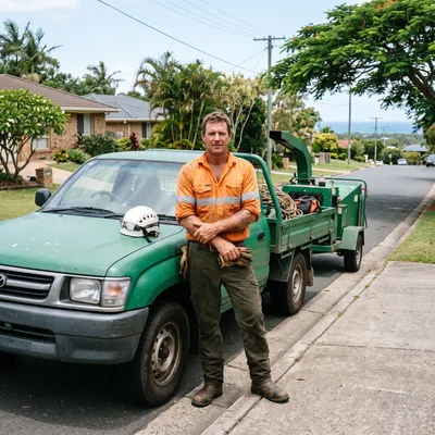 Tree Service Sunshine Coast crew at work in Sunshine Coast