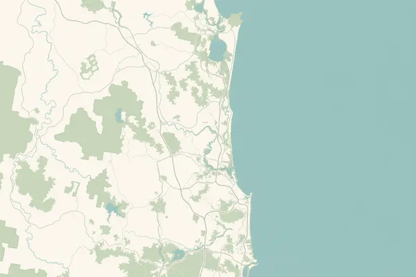 Map of Sunshine Coast service suburbs